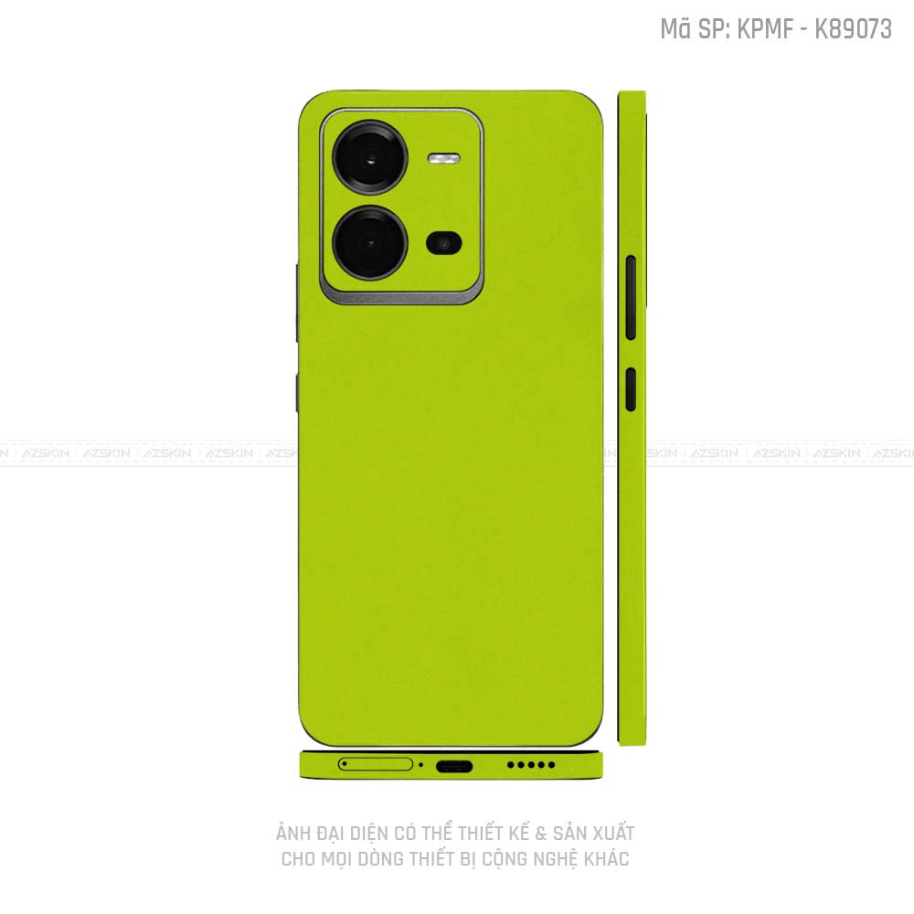 Dán Skin Vivo V Series Màu Xanh Nõn | VN09