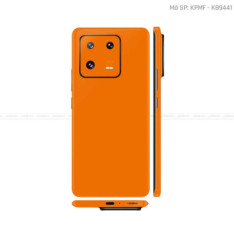 Dán Skin Xiaomi 13 Series Màu Cam | K89441