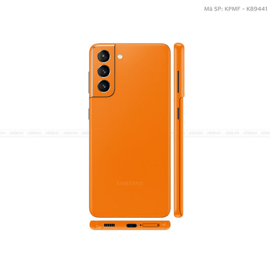 Dán Skin Galaxy S21 Series Đổi Màu Cam | K89441