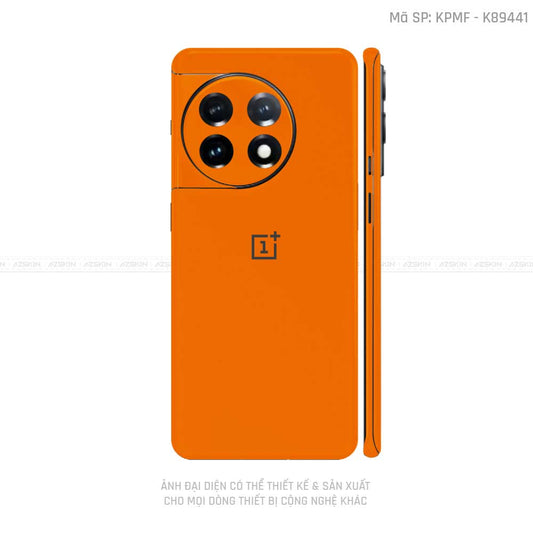 Dán Skin Oneplus 11 Series Màu Cam Nhám | K89441