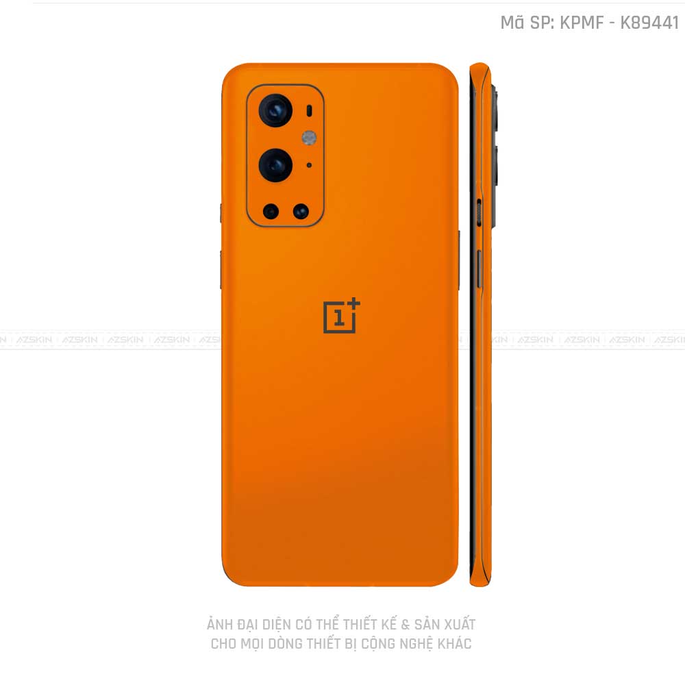 Dán Skin Oneplus 8/9 Series Màu Cam Nhám | K89441