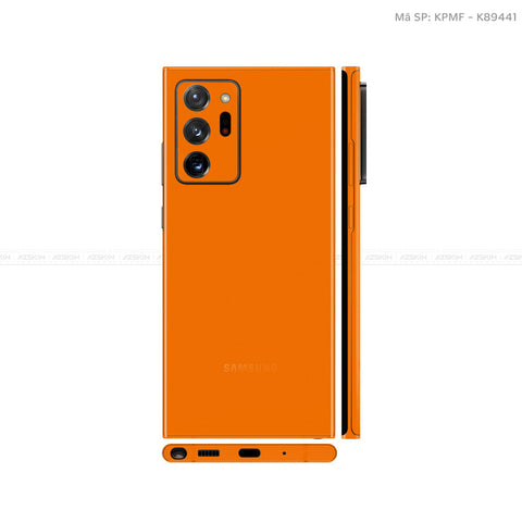 Dán Skin Galaxy Note 20 Series Màu Cam Nhám | K89441