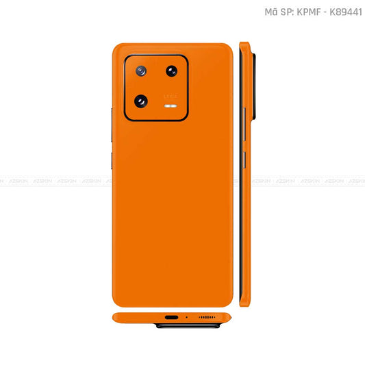 Dán Skin Xiaomi 14 Series Màu Cam Nhám | K89441