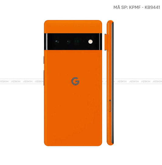 Dán Skin Google Pixel 6 Series Chuyển Màu Cam Nhám| K89441