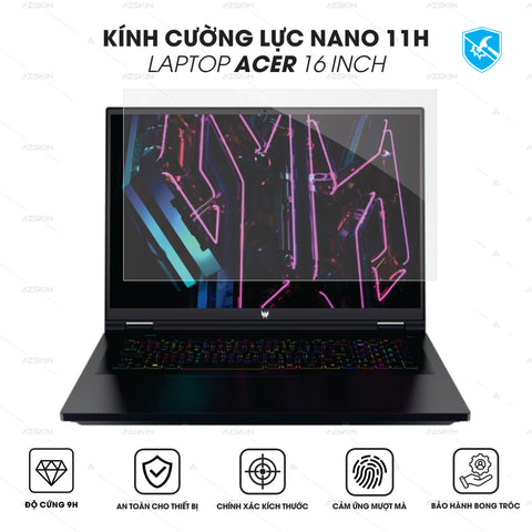 Miếng Dán Màn Hình Laptop Acer 16 Inch