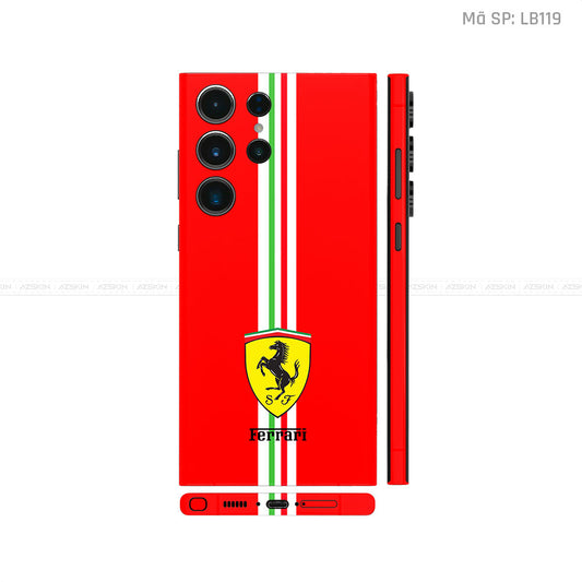 Dán Skin Galaxy S23 Series Hình Ferrari | LB119