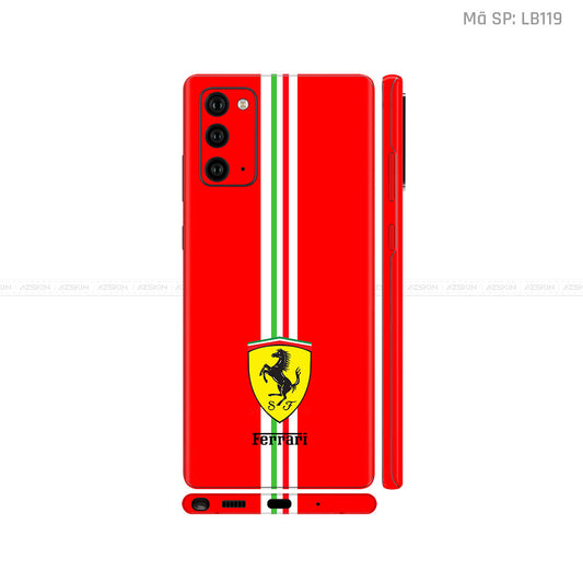 Dán Skin Galaxy Note 20 Series Hình Thương Hiệu | LB119