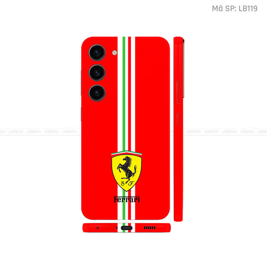 Dán Skin Galaxy S23 Series Hình Ferrari | LB119