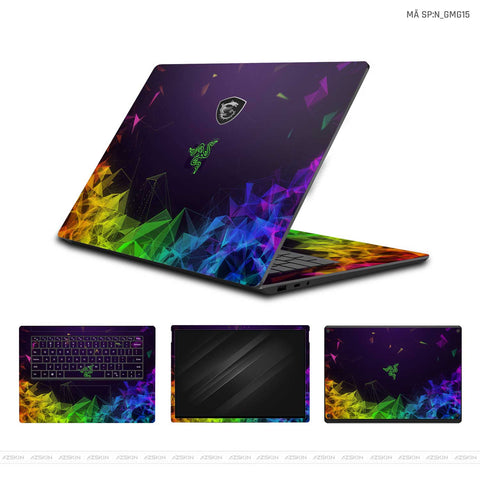 Dán Skin Laptop MSI Hình Gaming Gear | Laptop