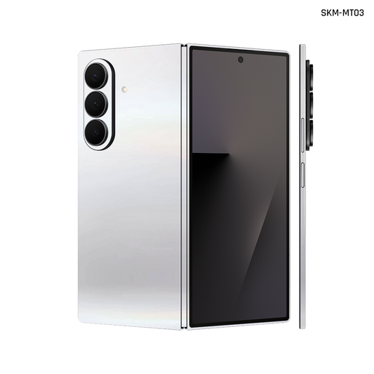 Dán Skin Galaxy Z Fold 7 Đổi Màu Trắng Chuyển Sắc | SKM-MT03