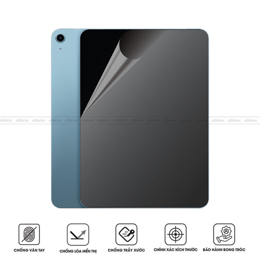 Miếng Dán Màn IPad Air Series - Màn Chống Vân, Chống Lóa