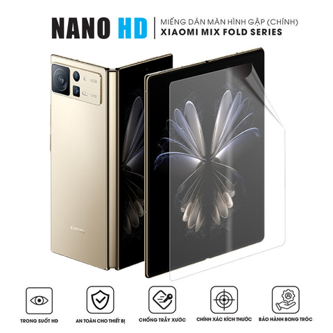 Miếng Dán Màn Hình Nano HD Xiaomi Mix Fold Series