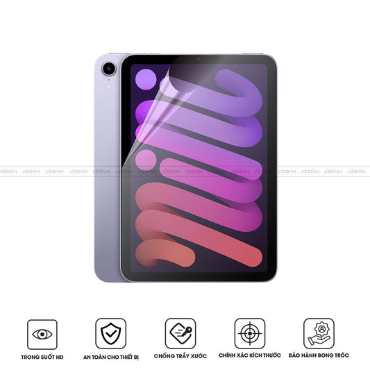 Miếng Dán Màn IPad Mini Series - Màn Trong Suốt Pet HD
