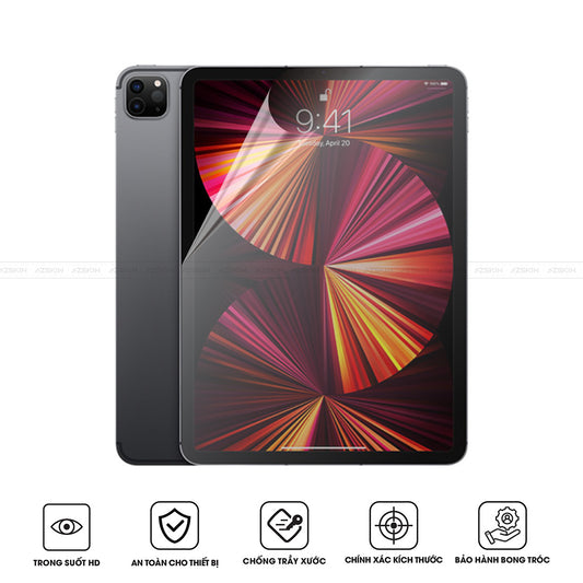 Miếng Dán Màn IPad Pro M1 Series - Màn Trong Suốt Pet HD