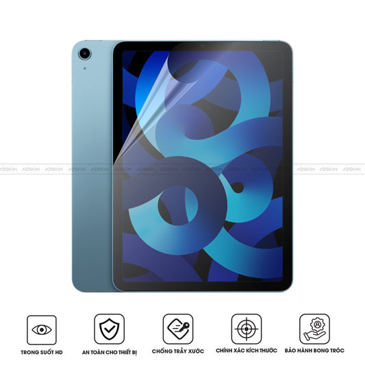 Miếng Dán Màn IPad Air Series - Màn Trong Suốt Pet HD