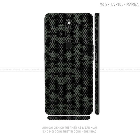 Miếng Dán Skin Điện Thoại OPPO F Series Vân Mamba Midnight | UVPT05