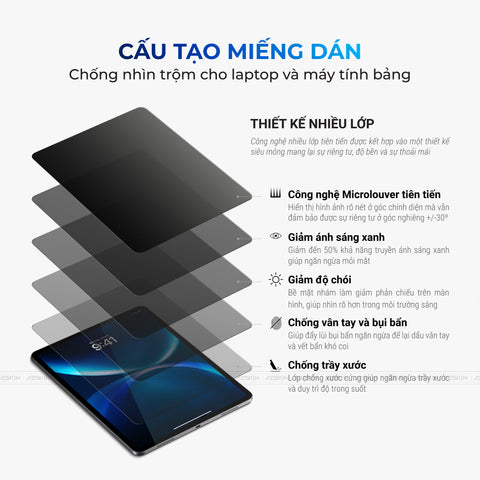 Miếng Dán Film Cường Lực Laptop Acer Spin