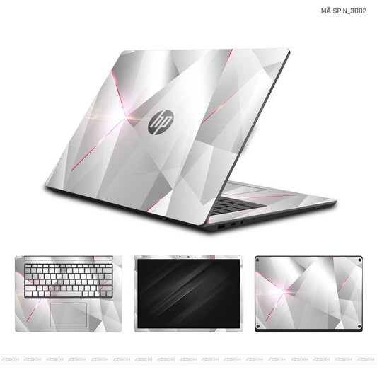 Dán Skin Laptop HP Hình 3D | N_3D02