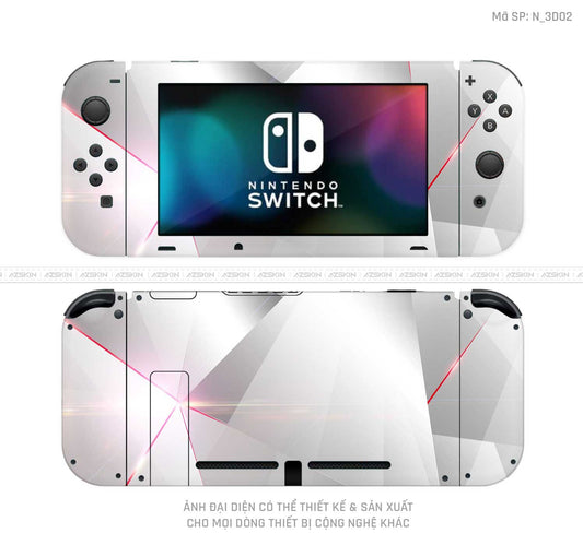 Dán Skin Máy Chơi Game Nintendo Switch Hình 3D | N_3D02