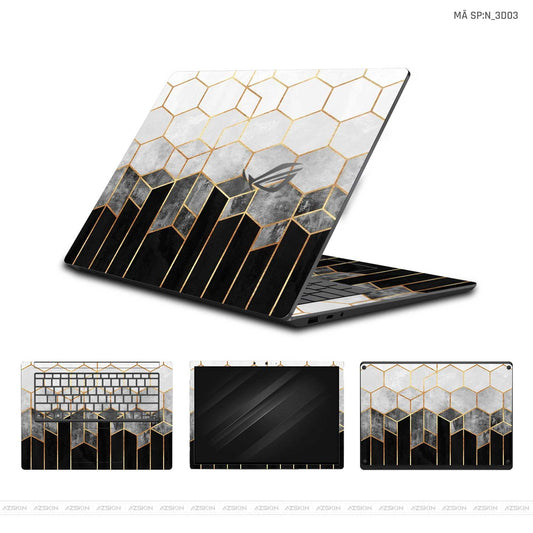 Dán Skin Laptop Asus Hình 3D | N_3D03