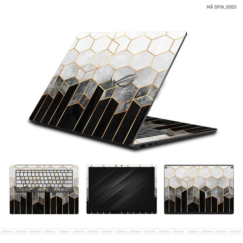 Dán Skin Laptop Asus Hình 3D | N_3D03