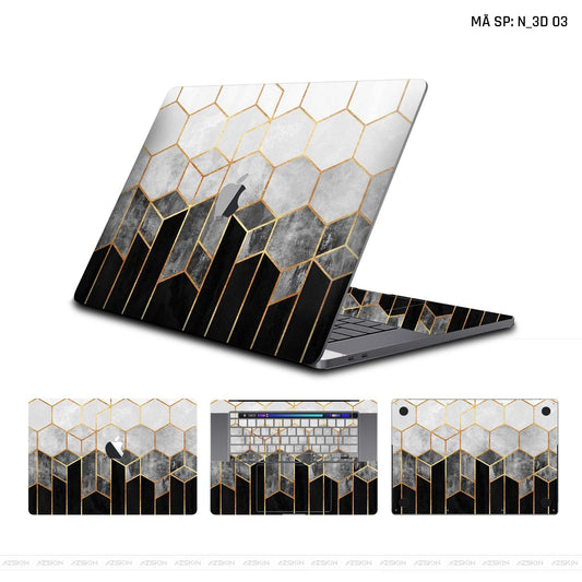 Dán Skin Macbook Hình Nghệ Thuật 3D | N_3D03