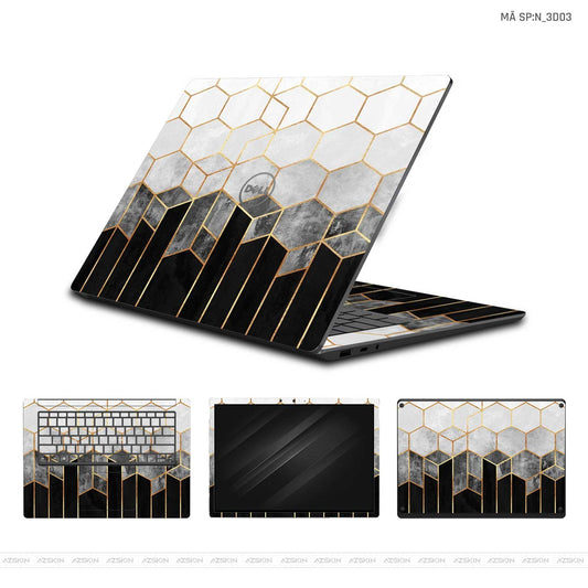 Dán Skin Laptop Dell Hình 3D | N_3D03