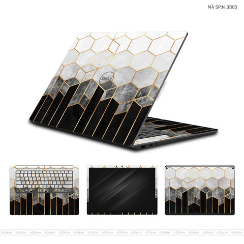 Dán Skin Laptop Dell Hình 3D | N_3D03