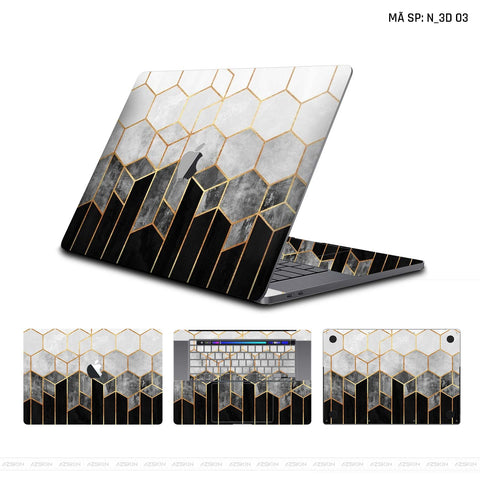 Dán Skin Macbook Hình Nghệ Thuật 3D | N_3D03