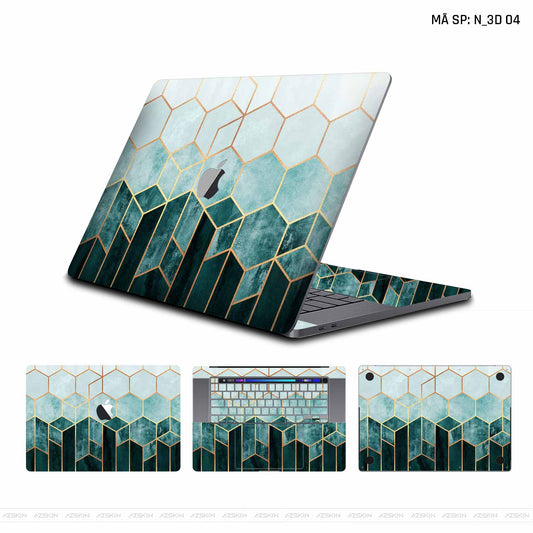 Dán Skin Macbook Hình Nghệ Thuật 3D | N_3D04
