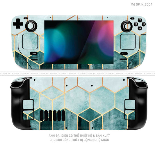Dán Skin Máy Chơi Game Steam Deck Hình 3D | N_3D04