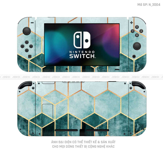 Dán Skin Máy Chơi Game Nintendo Switch Hình 3D | N_3D04