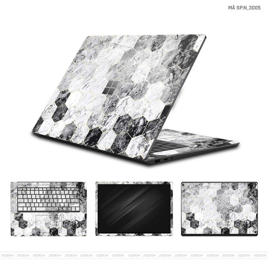 Dán Skin Laptop Surface Hình 3D | N_3D05