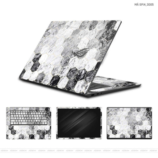 Dán Skin Laptop Asus Hình 3D | N_3D05