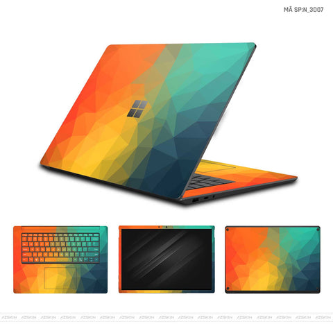 Dán Skin Laptop Surface Hình 3D | N_3D07