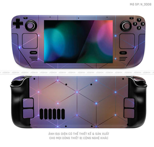 Dán Skin Máy Chơi Game Steam Deck Hình 3D | N_3D08
