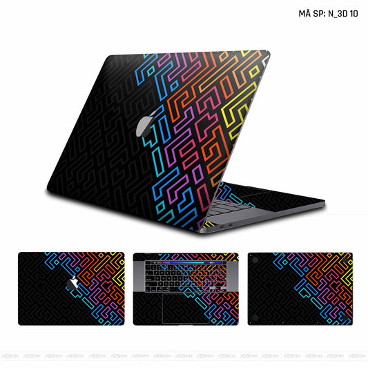 Dán Skin Macbook Hình Nghệ Thuật 3D | N_3D10