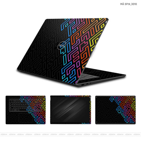 Dán Skin Laptop Dell Hình 3D | N_3D10