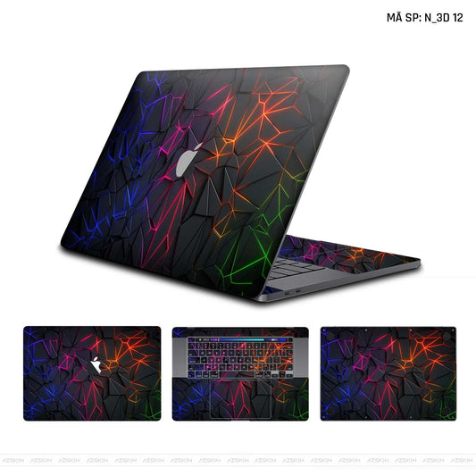 Dán Skin Macbook Hình Nghệ Thuật 3D | N_3D12