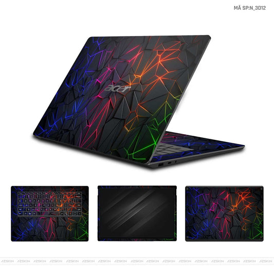 Dán Skin Laptop Acer HÌNH 3D | N_3D12