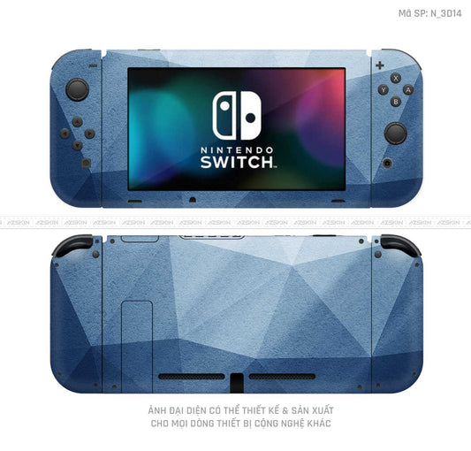 Dán Skin Máy Chơi Game Nintendo Switch Hình 3D | N_3D14