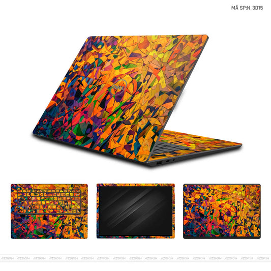 Dán Skin Laptop Dell Hình 3D | N_3D15