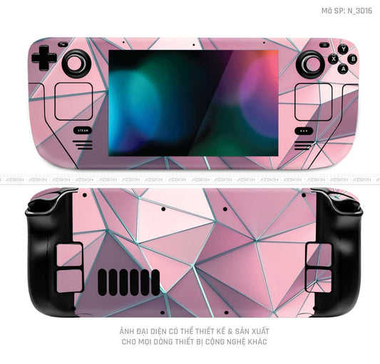 Dán Skin Máy Chơi Game Steam Deck Hình 3D | N_3D16