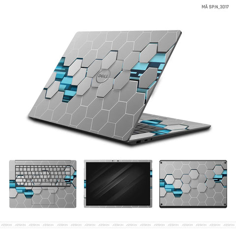 Dán Skin Laptop Dell Hình 3D | N_3D17