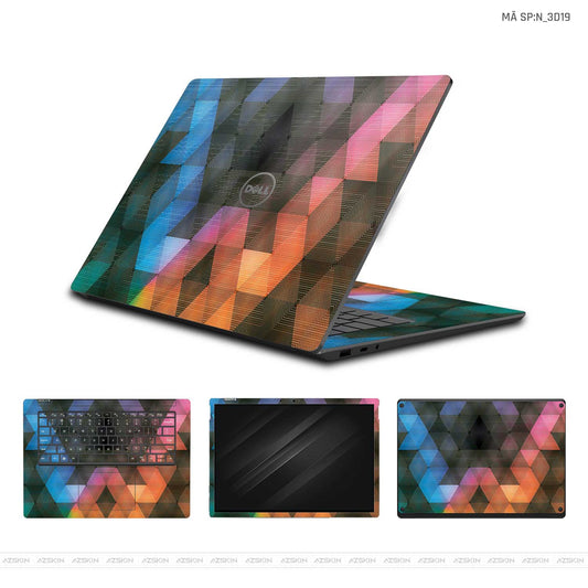 Dán Skin Laptop Dell Hình 3D | N_3D19