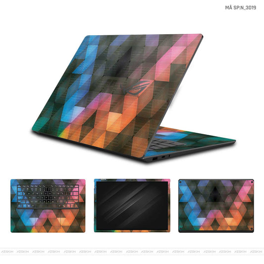 Dán Skin Laptop Asus Hình 3D | N_3D19