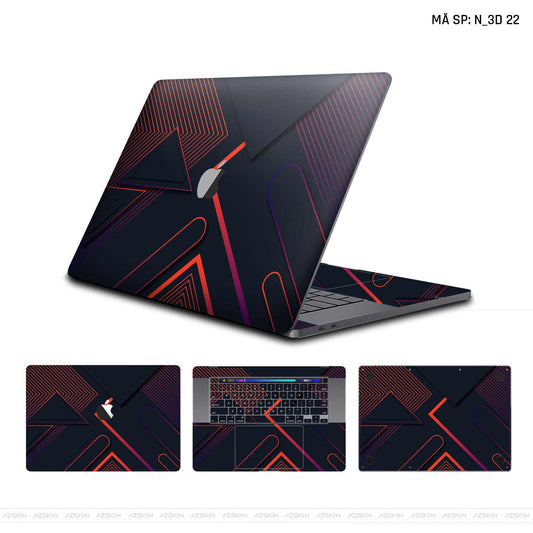Dán Skin Macbook Hình Nghệ Thuật 3D | N_3D22