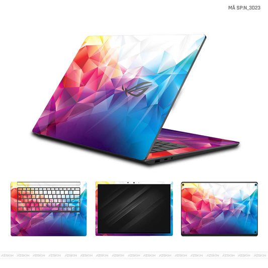 Dán Skin Laptop Asus Hình 3D | N_3D23