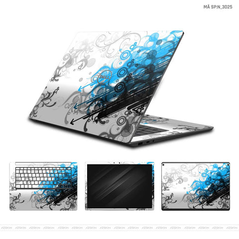 Dán Skin Laptop Dell Hình 3D | N_3D25