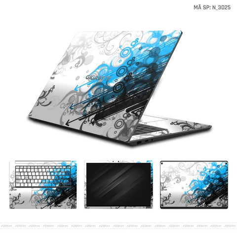 Dán Skin Laptop Gigabyte Hình 3D | N_3D25